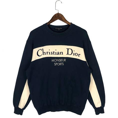 buy used dior sweatshirt|vintage christian dior sweatshirt.